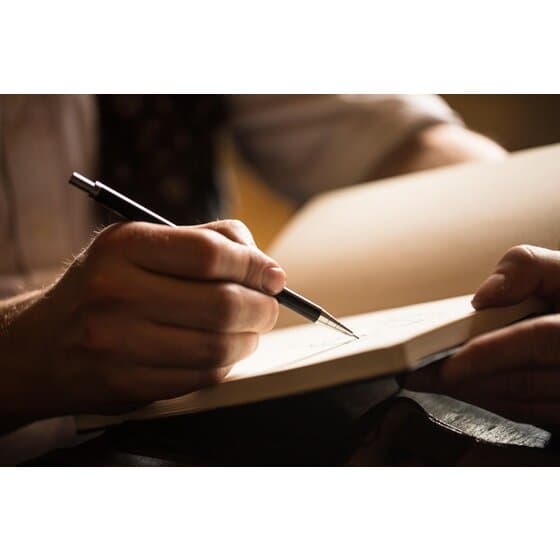 Kreslení tužkou Derwent Precision 0,7 mm HB ukázka