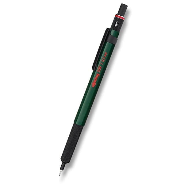 Rotring 500 Green profesionální mikrotužka 0,5 mm zelená
