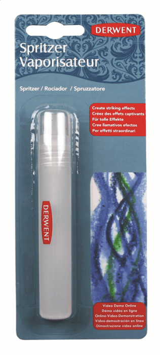 Derwent mini rozprašovač 2300592 čelní pohled