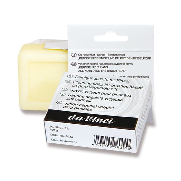 DaVinci mýdlo na čištění štětců 100g sada