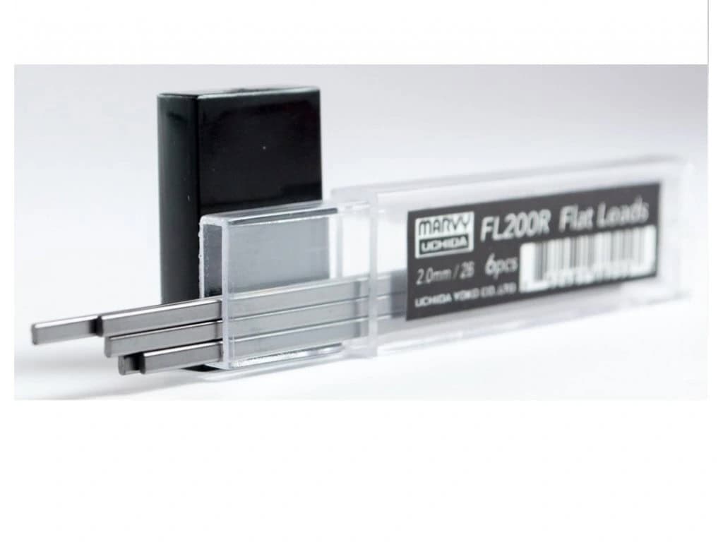 Marvy Uchida FL200R náhradní tuhy 2B 2,0 mm 6 ks