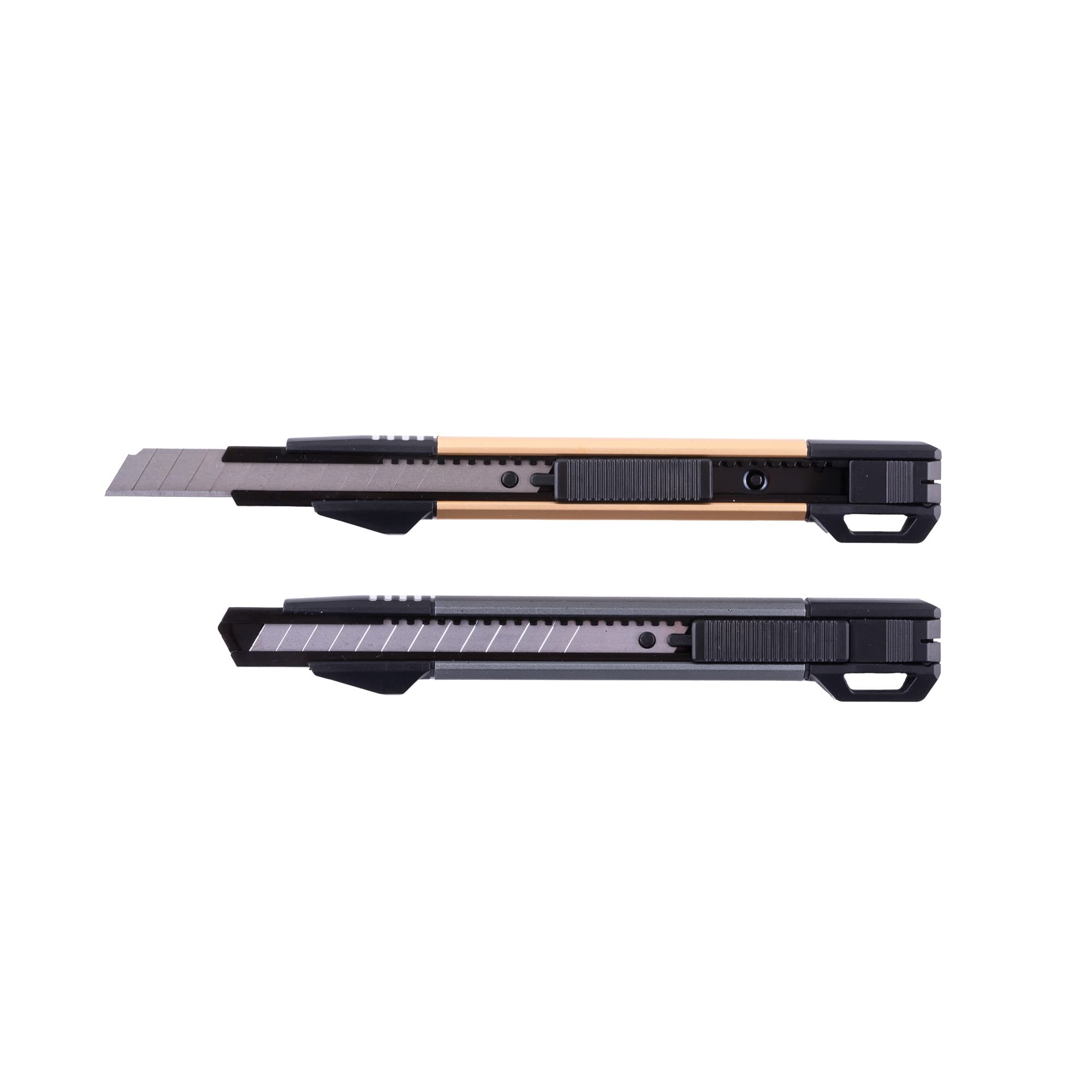 Nůž odlamovací MasiPro 9 mm hliníkový čelní pohled