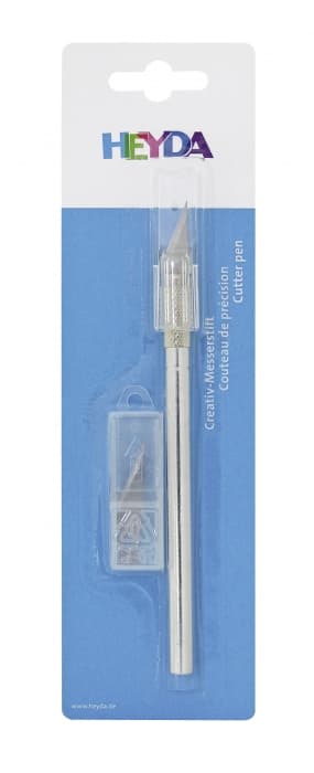 Heyda skalpel nůž s náhradními břity hlavní pohled