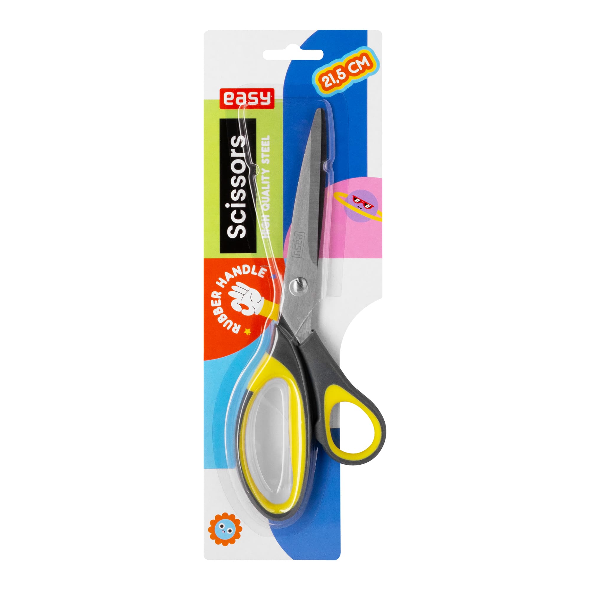 Nůžky kancelářské Easy 21,5 cm čelní pohled