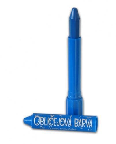 Amos modrá obličejová barva vysouvací tužka