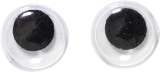 HobbyFun kulatá očička 12 mm sada 75 kusů