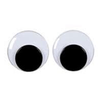 HobbyFun kulatá očička 8 mm sada 120 kusů