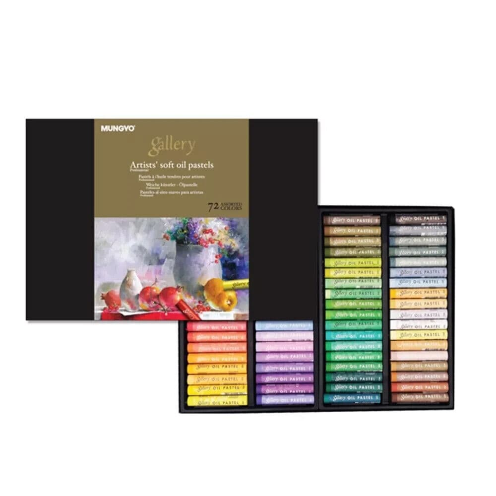 Mungyo Artist Oil Pastels sada 72 uměleckých olejových pastelů