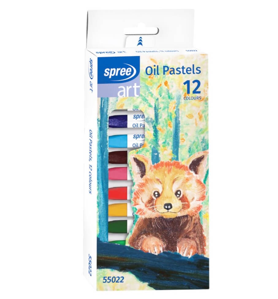 Olejové pastely Spree Art sada 12 barev