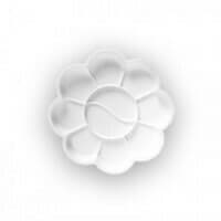 Phoenix plastová paleta kytička 14 cm pro malíře