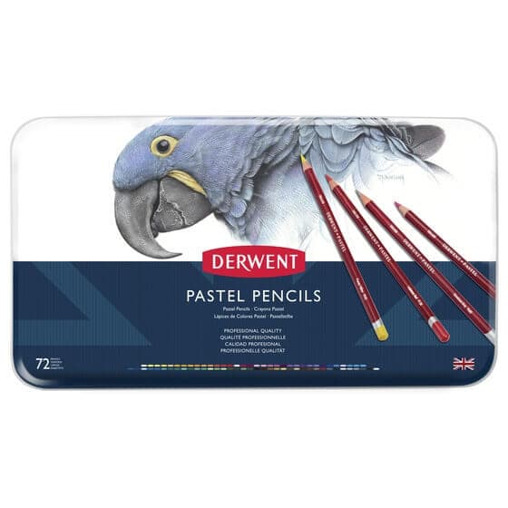 Derwent sada 72 suchých pastelových tužek Pastel Pencil