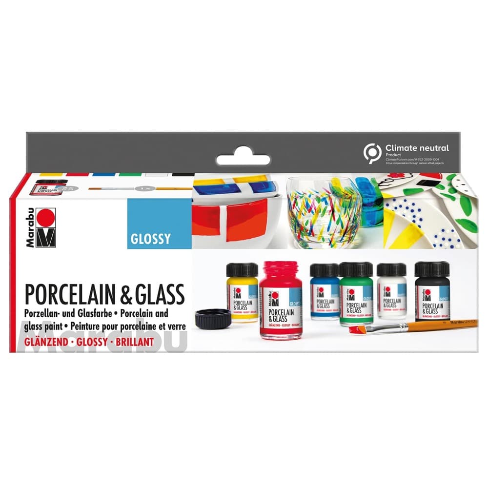 Pébéo Porcelaine 150 sada 6 barev po 20 ml