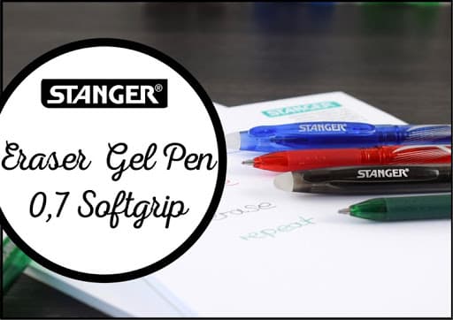 Psaní kaligrafie perem Stanger Eraser modré 0,7 mm