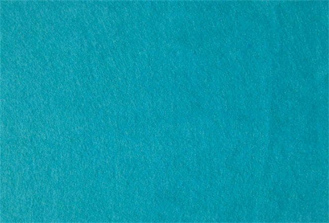 ISKE tyrkysová plst A4 1mm balení 10 kusů