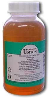 Umton polymerový lněný olej 250 ml pro olejové barvy
