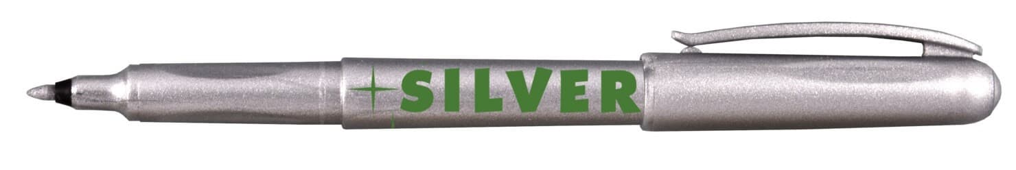 Centropen 2670 stříbrný popisovač 1 mm šířka stopy