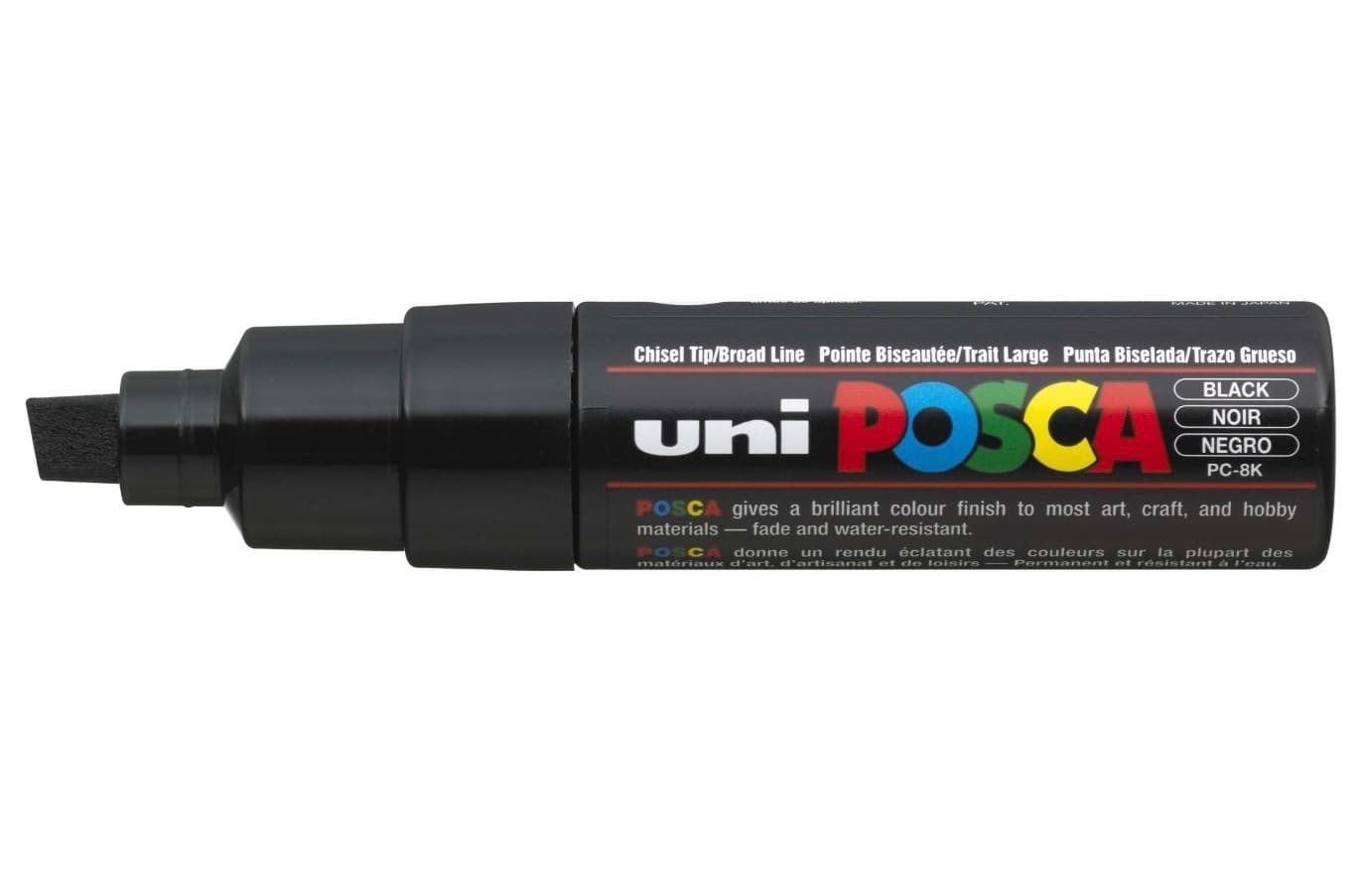 Uni Posca 8K černý akrylový popisovač 8 mm