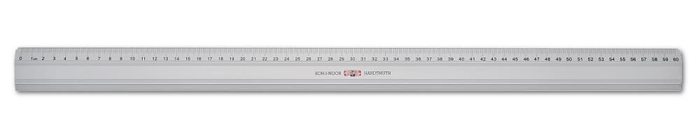 Koh-i-Noor hliníkové pravítko 60 cm přední pohled