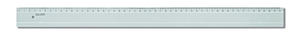 Koh-i-Noor transparentní pravítko 50 cm pro přesné měření