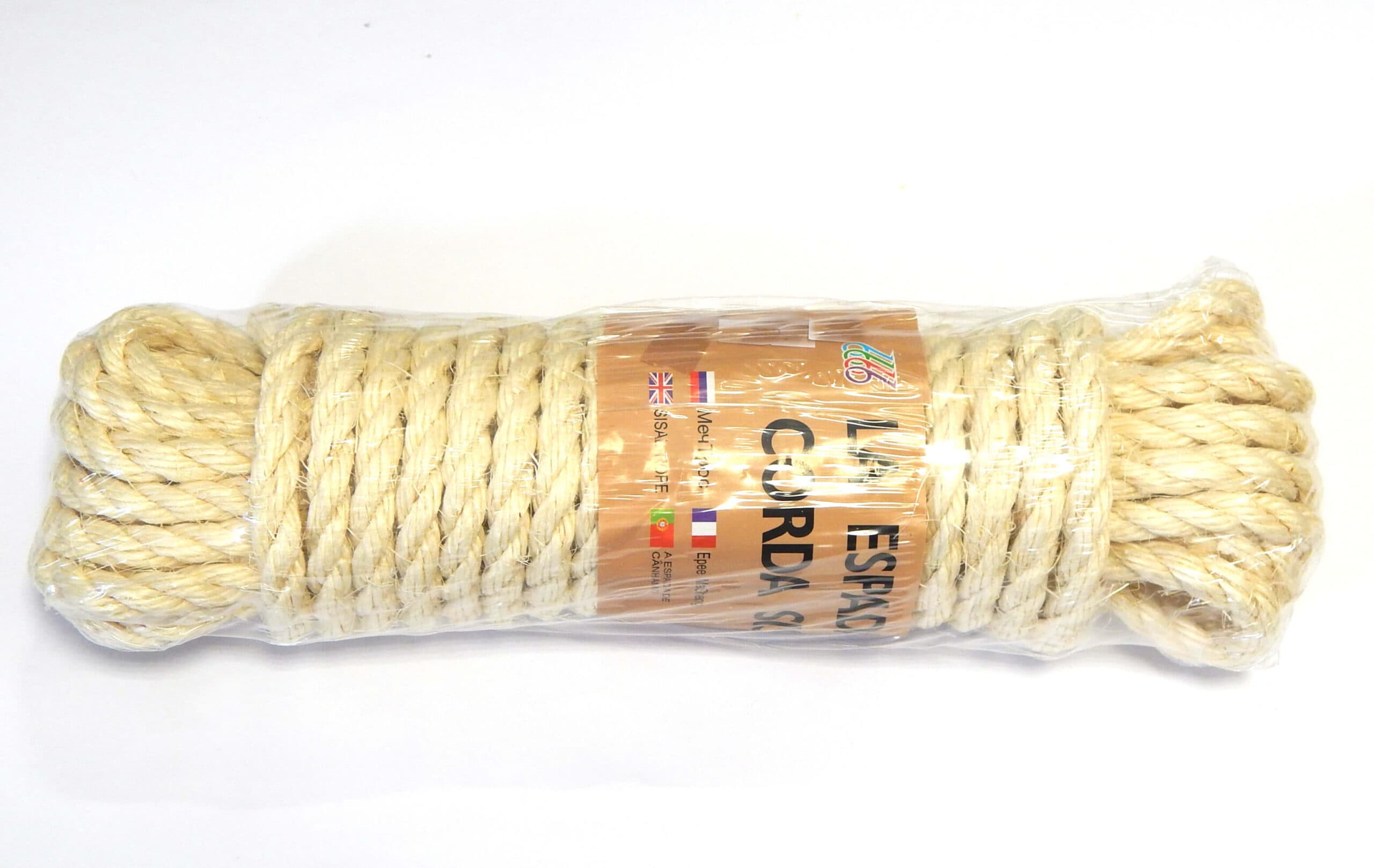 Titanum sisalový provaz 6mm délka 10 metrů přírodní