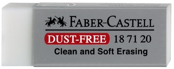 Faber-Castell Vinyl Dust-Free pryž bílá čistá bezprašná