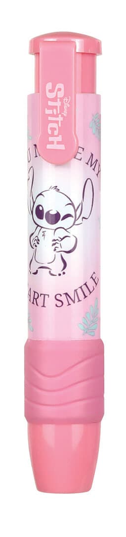 Colorino vysouvací pryž Stitch růžová barva těla