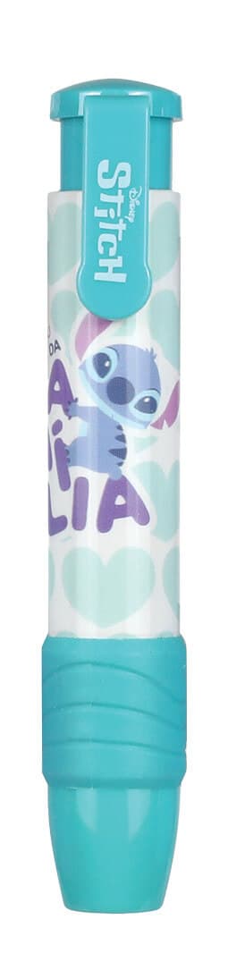 Colorino vysouvací pryž Stitch zelená barva těla