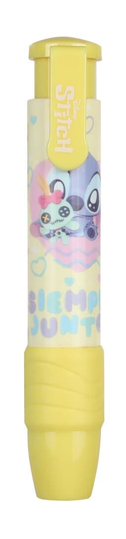 Colorino vysouvací pryž Stitch žlutá barva těla