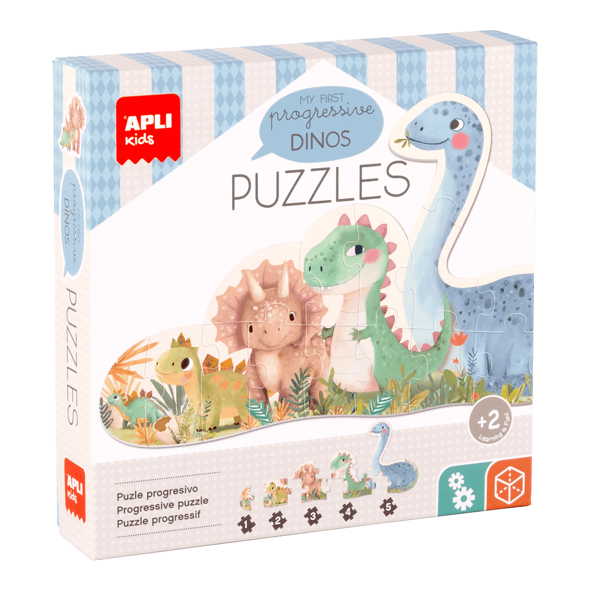 Puzzle Moji první dinosauři APLI 15 dílků pro děti