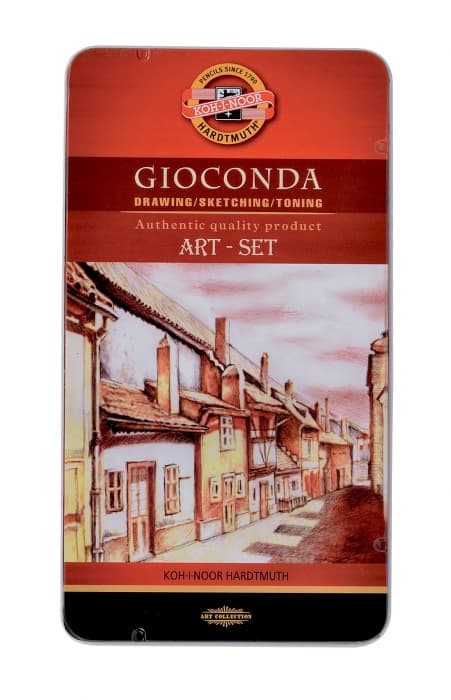 Koh-i-Noor GIOCONDA Mini art set sada kříd a uhlů