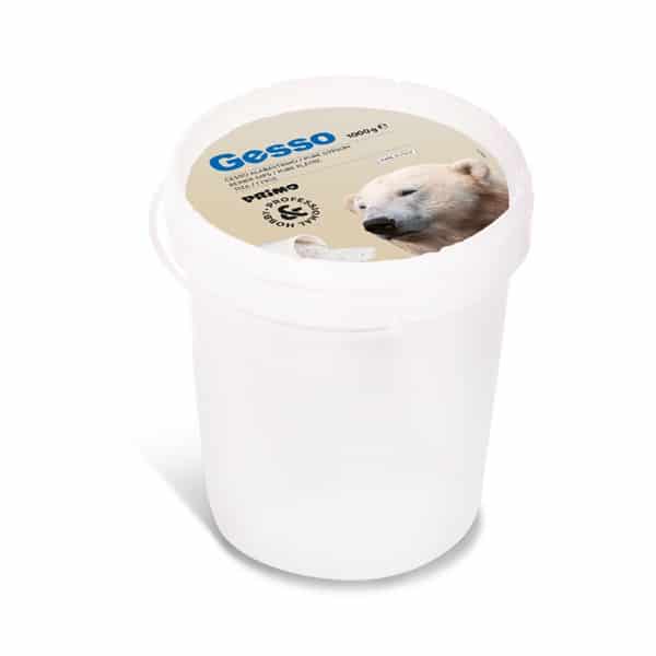 Primo jemná modelářská sádra 1kg PP kyblík