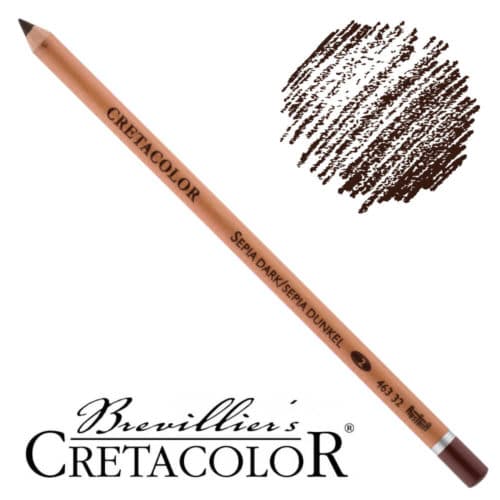 Cretacolor tmavá sépie v tužce pro kreslení