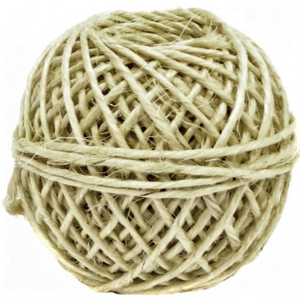 Juta Motouz sisal 250g přírodní provázek pro zahradu