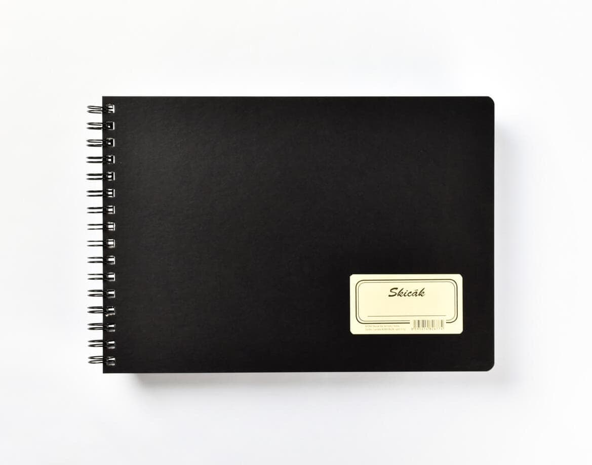 Bobo-Blok Retro skicák A4 50 listů boční vazba