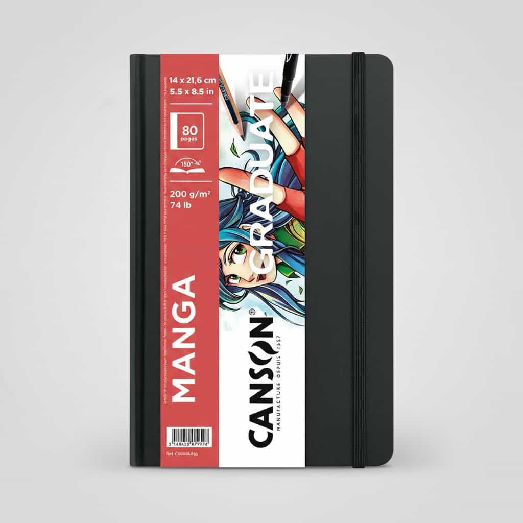 Canson Graduate Book Manga skicák 200g pevná vazba
