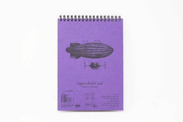 SM.LT Ingres skicák A4 130g kroužková vazba 30 listů