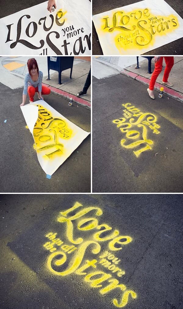 Detail zeleného křídového spreje Stanger 150 ml