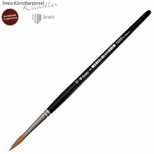 Štětec Lineo Kolinsky sobol kulatý 195-1 přírodní jemný