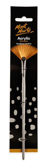 MontMarte Premium vějířový štětec číslo 10 pro akryl