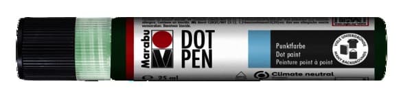 Marabu Dot Pen tečkovací pero rich green hedvábí