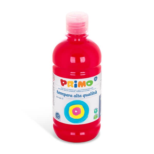 Tempera PRIMO Alta 500 ml sytě růžová základní barva