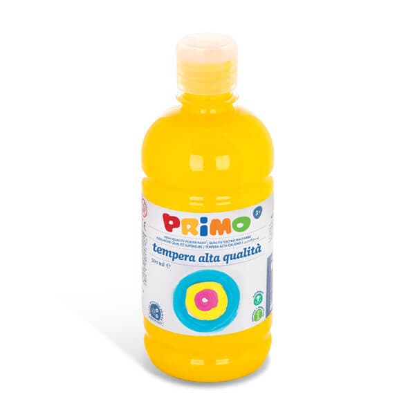 Tempera PRIMO Alta 500 ml žlutá základní barva