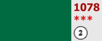 Umton temperová barva chromoxid tupý 16ml zelená