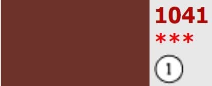 Tempera Umton 16ml Siena pálená 1041 hnědá barva