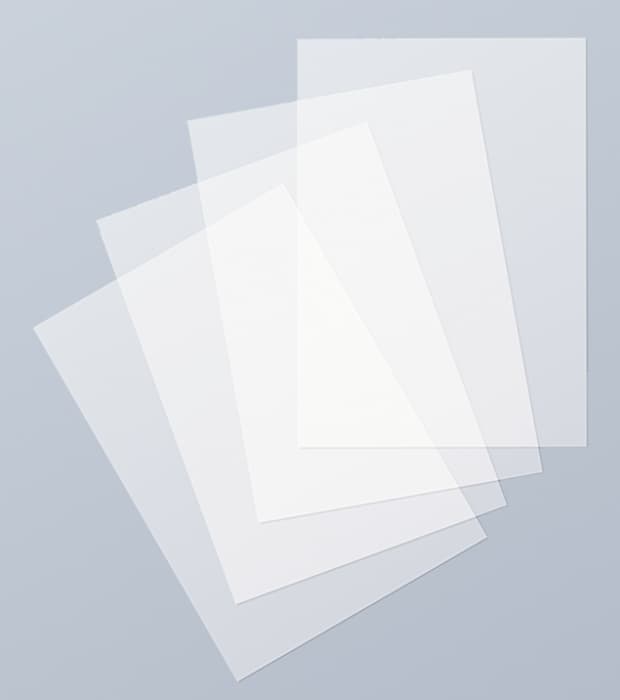 Heyda transparentní papír A4 115g bílý arch
