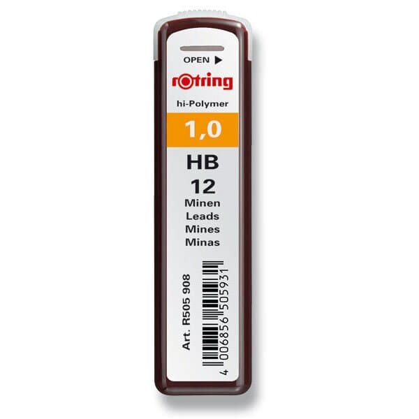 Rotring Tikky tuhy do mikrotužky 0,7 mm HB