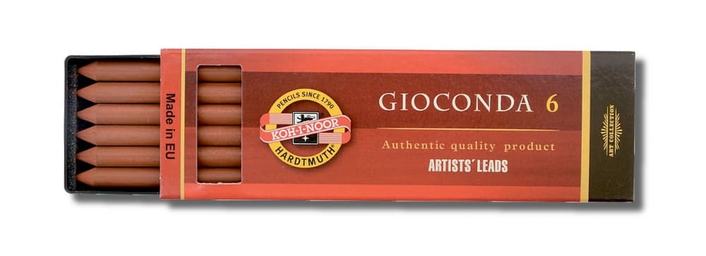 Koh-i-Noor umělecké tuhy rudka 5,6 mm sada 6 kusů