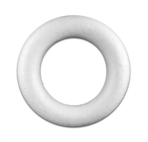 Sepas věnec polystyrenový 28 cm čelní pohled