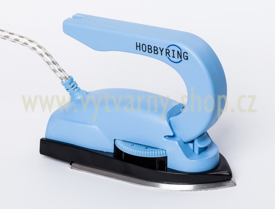 Hobbyring modrá žehlička na enkaustiku pro výtvarníky