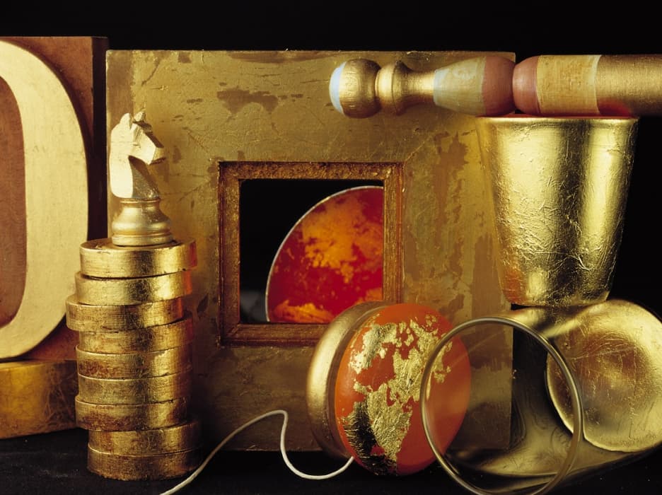 Pébéo měděné listy zblízka textura povrchu